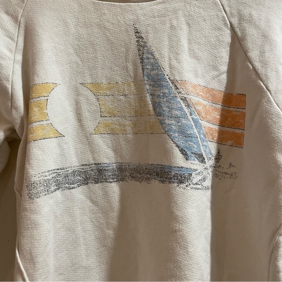 Anthropologie Sol Angeles Sunset Tunic Sweatshirt Sunset Surf Size Small Anthro - Picture 7 of 9